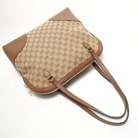 GUCCI GG canvas Shoulder Bag beige WS27974