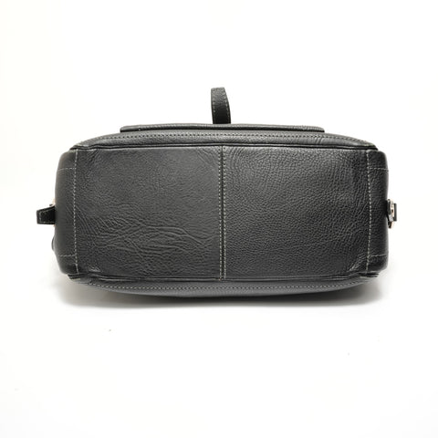 CELINE Leather Triomphe Boogie Bag Handbag black WS27979