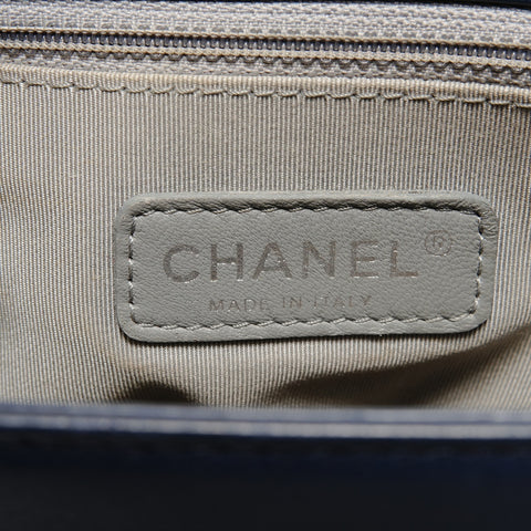 CHANEL Boy Chanel (number 19) Shoulder Bag Navy WS27980