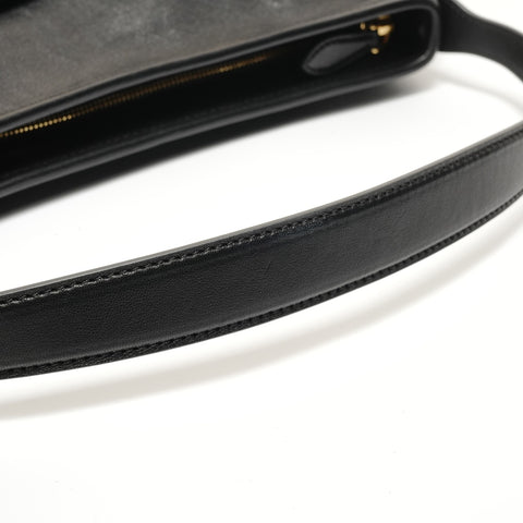 Miu Miu Aventure Nappa Leather Shoulder Bag black WS27984