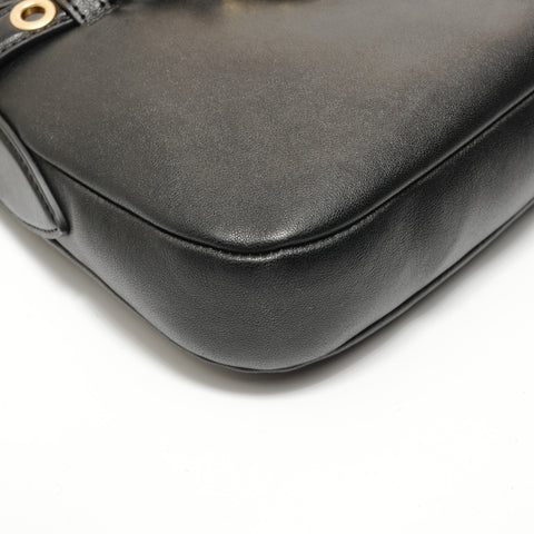 Miu Miu Aventure Nappa Leather Shoulder Bag black WS27984