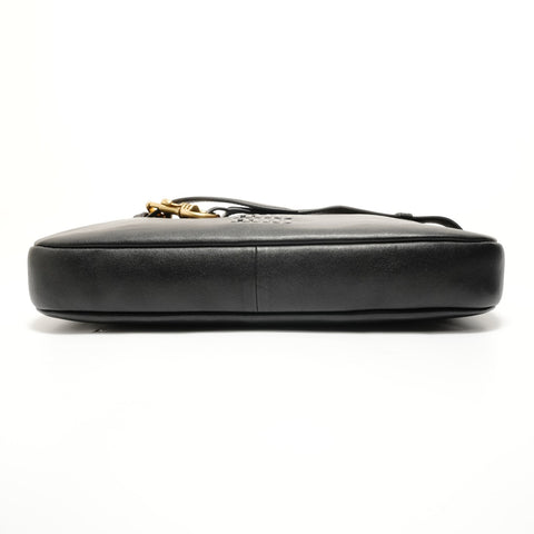 Miu Miu Aventure Nappa Leather Shoulder Bag black WS27984