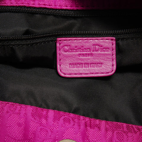 Christian Dior Ethnic line Trotter Shoulder Bag pink WS27987