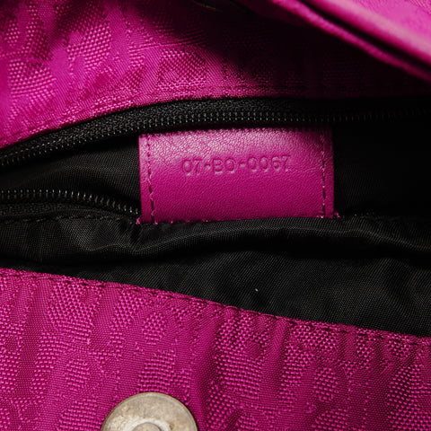 Christian Dior Ethnic line Trotter Shoulder Bag pink WS27987