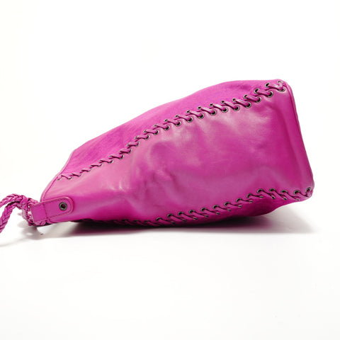 Christian Dior Ethnic line Trotter Shoulder Bag pink WS27987