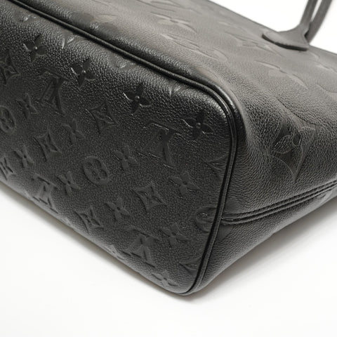 LOUIS VUITTON 2021-2025 Neverfull MM Tote Bag black WS27989