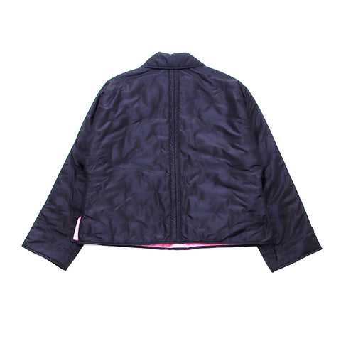 香奈儿可可纽扣尺寸38 2000s blouson silk黑色WS2798