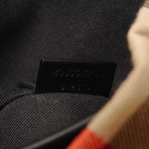 BURBERRY Nova check canvas Backpack  Daypack beige WS27990