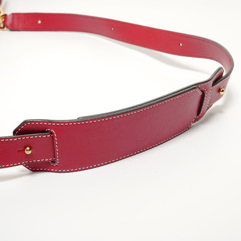 LOEWE Puzzle bag anagram Handbag Red WS27992