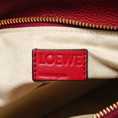 LOEWE Puzzle bag anagram Handbag Red WS27992