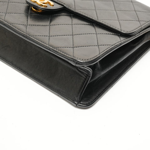CHANEL Item No. 6, 2000-2001, Lambskin Chain Shoulder Shoulder Bag black WS27994