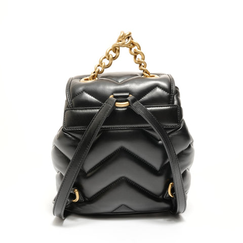 GUCCI GG Marmont quilted leather backpack Backpack  Daypack black WS27996