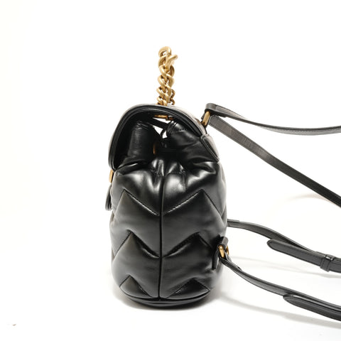 GUCCI GG Marmont quilted leather backpack Backpack  Daypack black WS27996