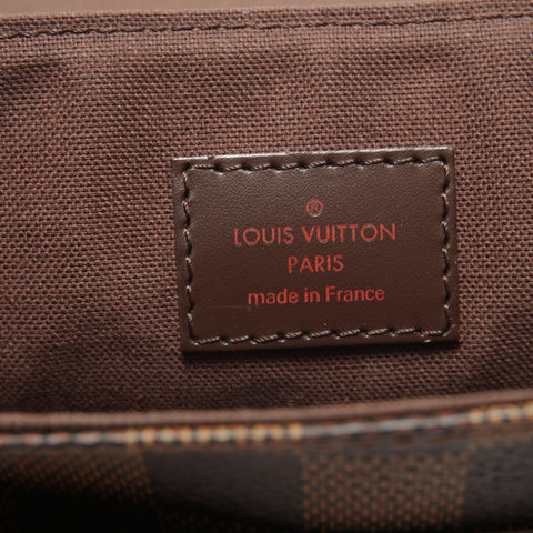 LOUIS VUITTON 2016 Damier District PM Shoulder Bag Brown WS27998