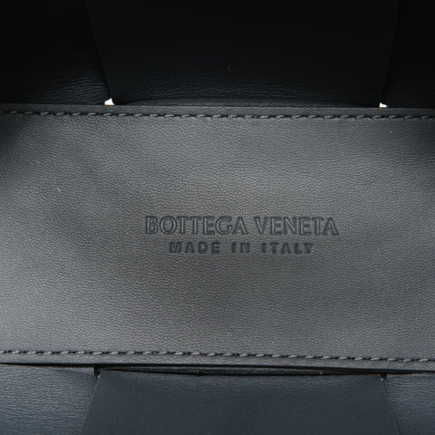 BOTTEGAVENETA Maxi INTRECCIATO Mini Arco 2-way Handbag gray WS28000