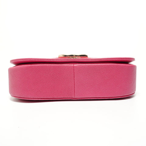 CHANEL 25 Series CC Coil 2-Way Chain Shoulder Bag pink WS28003