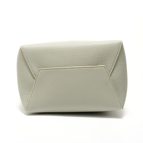 CELINE Sangle Bucket Leather Shoulder Bag green WS28004