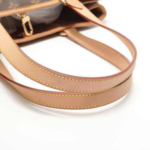 LOUIS VUITTON Monogram Batignolles Horizontal, manufactured in 2010. Tote Bag Brown WS28005