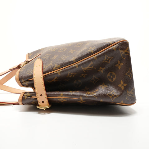 LOUIS VUITTON Monogram Batignolles Horizontal, manufactured in 2010. Tote Bag Brown WS28005