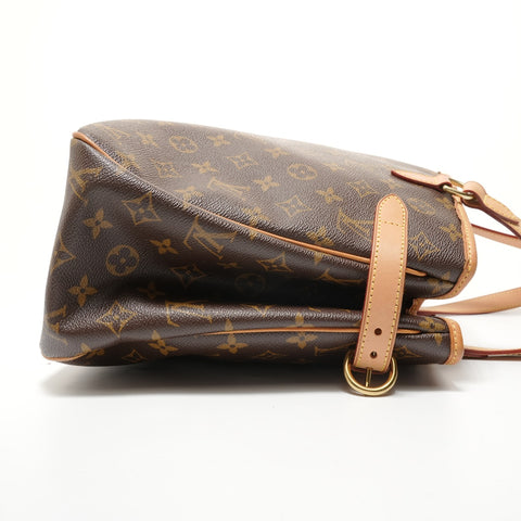 LOUIS VUITTON Monogram Batignolles Horizontal, manufactured in 2010. Tote Bag Brown WS28005