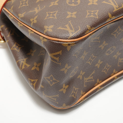 LOUIS VUITTON Monogram Batignolles Horizontal, manufactured in 2010. Tote Bag Brown WS28005