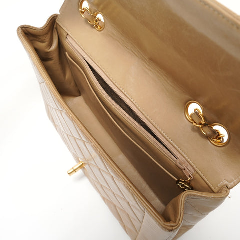 CHANEL Item No. 3: Matelass 25 Lambskin Shoulder Bag beige WS28009