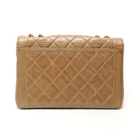 CHANEL Item No. 3: Matelass 25 Lambskin Shoulder Bag beige WS28009