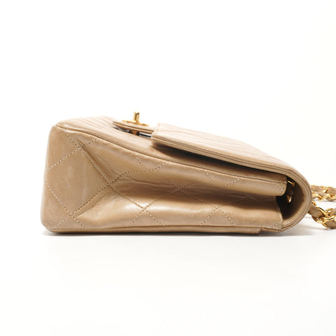 CHANEL Item No. 3: Matelass 25 Lambskin Shoulder Bag beige WS28009