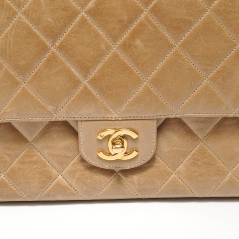 CHANEL Item No. 3: Matelass 25 Lambskin Shoulder Bag beige WS28009
