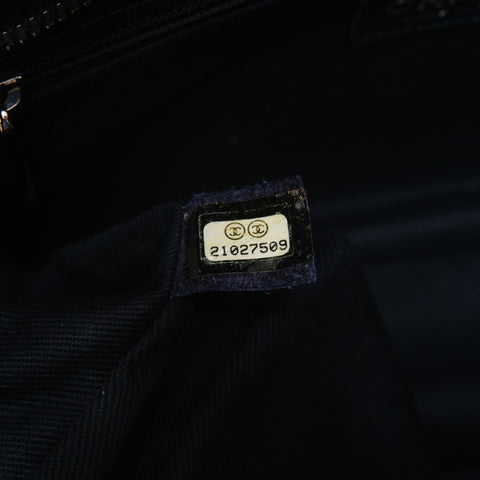 CHANEL Item No. 21: Big Mato Lasse 30 Caviar Skin Shoulder Bag Navy WS28010