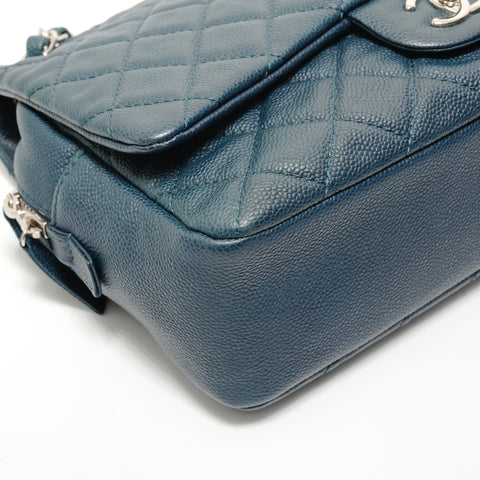 CHANEL Item No. 21: Big Mato Lasse 30 Caviar Skin Shoulder Bag Navy WS28010
