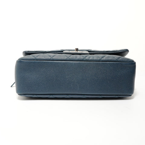 CHANEL Item No. 21: Big Mato Lasse 30 Caviar Skin Shoulder Bag Navy WS28010