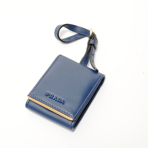 PRADA Saffiano 2WAY Tote Bag Handbag blue WS28012