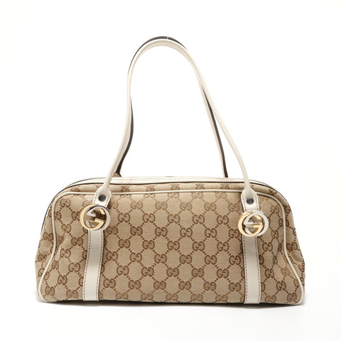 GUCCI GG Canvas Umhängetasche beige WS28014