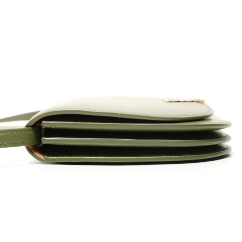 LOEWE Goya Small Anagram Shoulder Bag green WS28015