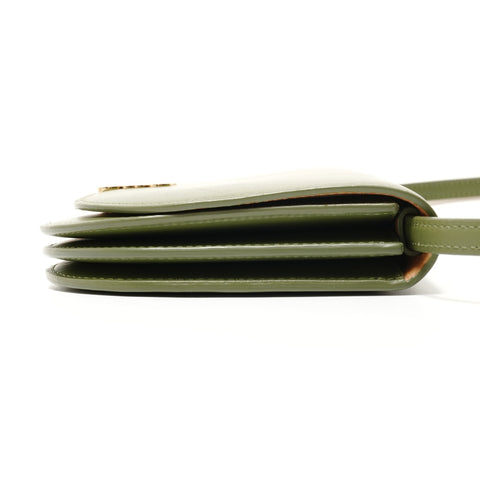 LOEWE Goya Small Anagram Shoulder Bag green WS28015