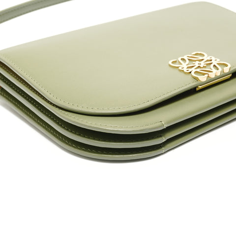 LOEWE Goya Small Anagram Shoulder Bag green WS28015