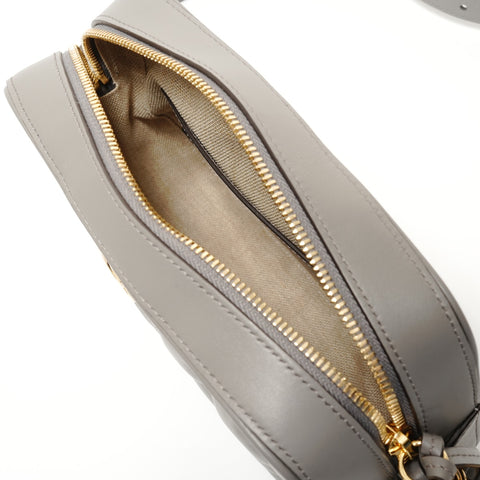 GUCCI GG Matelasse Small Shoulder Bag gray WS28017