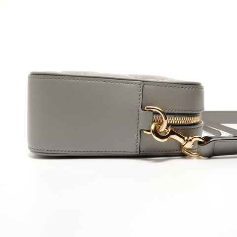 GUCCI GG Matelasse Small Shoulder Bag gray WS28017