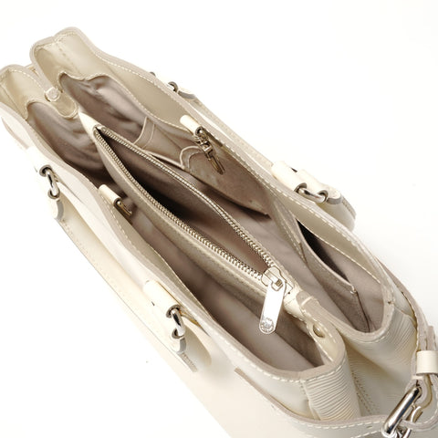 LOUIS VUITTON Epi-Passy PM Handbag white WS28018