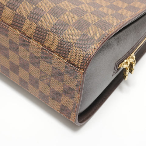 LOUIS VUITTON Damier Triana, made in 1998 Handbag Brown WS28022