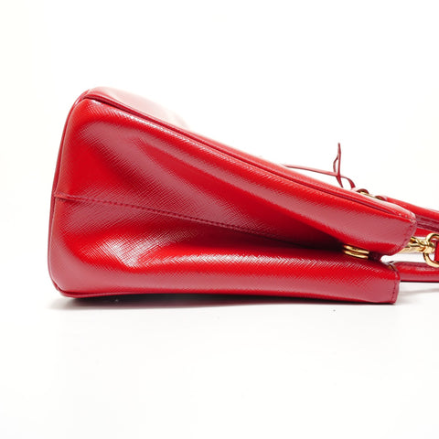 PRADA Galleria Saffiano 2way Handbag Red WS28023