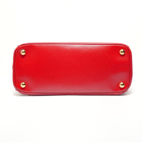 PRADA Galleria Saffiano 2way Handbag Red WS28023