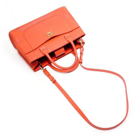 CHANEL Room 23, Neo Executive 2-way Handbag Orange WS28024