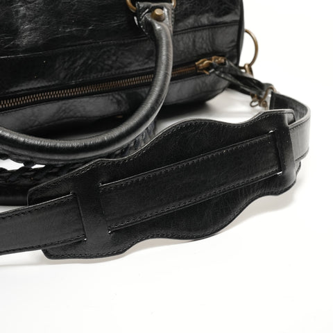 BALENCIAGA Twiggy Leather Handbag black WS28025