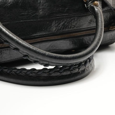 BALENCIAGA Twiggy Leather Handbag black WS28025