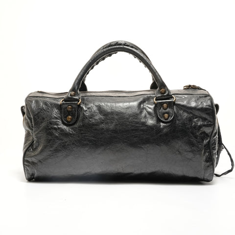 BALENCIAGA Twiggy Leather Handbag black WS28025