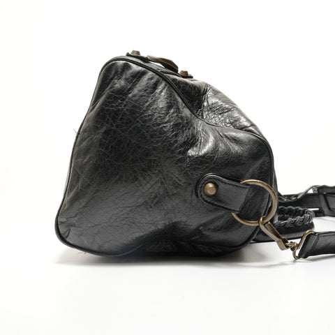 BALENCIAGA Twiggy Leather Handbag black WS28025