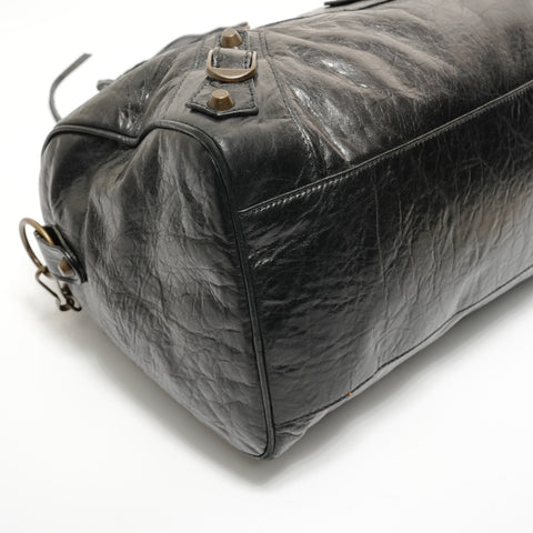 BALENCIAGA Twiggy Leather Handbag black WS28025