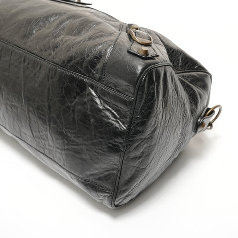 BALENCIAGA Twiggy Leather Handbag black WS28025